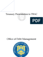 Treasury Presentation To TBAC Charts