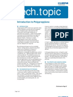 Intro To PP. Introduction To Polypropylene by Lyondellbasell