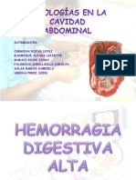 Patologias en La Cavidad Abdominal