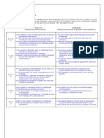 Oral Assessment Criteria