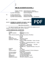 Informe Accidente Moises Cardenas