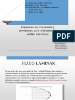 Mecanica Fluidos - (Expo. Ecuac - Continuidad)