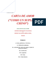 Carta de Amor Arrabal