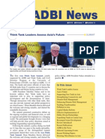 ADBI News: Volume 7 Number 2 (2013)