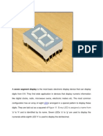 A Seven Segment Display