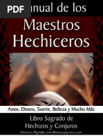 Manual de Los Maestros Hechiceros-Esteban José Portela PDF