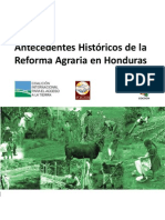 Antecedentes de La Reforma Agraria en Honduras