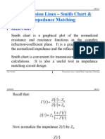 Transmission Lines - Smith Chart and Impedance Matching