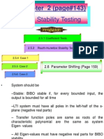 Chapter 2 Stability Testing Routh Hurwitz