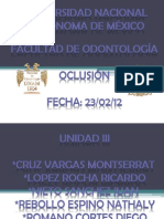 OCLUSIÓN