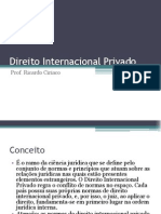 Direito Internacional Privado 1 - Slides