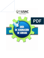 Guia para Asignacion Cursos