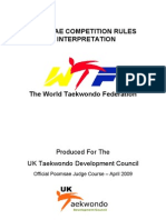 WTF Poomsae Rules UKTDC