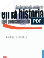 Bobbio, Norberto - La Teoría de Las Formas de Gobierno en La Historia Del Pensamiento Político