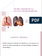 25 PAE en Persona Con Cáncer Pulmonar