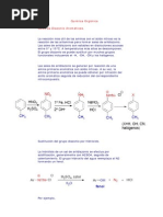 Quimica Ocho Sales de Diazonio Aromaticas