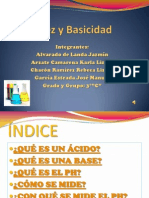 Acidez y Basicidad