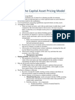 Chapter 9: The Capital Asset Pricing Model