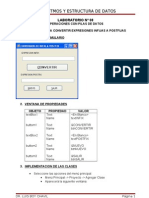 Conversion de Infix A Postfix