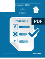 2° bÁSICO Evaluacion Simce Prueba 3