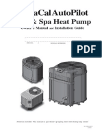 Aquacal Heat Pump Manual