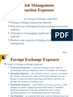 FX Risk Management Transaction Exposure: Slide 1