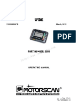 Moto 7000tw Motorcycle Scan Tool Manual 135950huk B