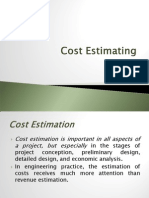 Cost Estimating