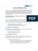 Getting Started Guide For IBM Rational Robot