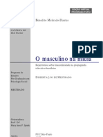 (Benedito Medrado-Dantas) O Masculino Na Midia Repertorios Sobre Masculinidade Na Propaganda Televisiva Brasileira