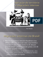 Migracoes Internas No Brasil