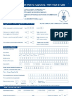 Application Form Wits