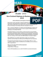 NZ Diploma Business Online 2010