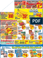 Friedman's Freshmarkets - Weekly Specials - August 22-28, 2013