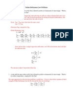 Stefan-Boltzman Problems Solutions