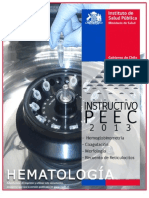 Instructivo Peec 2013 Hematologia - HB - CG - Mo - Re