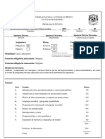 Microprocesadores y Microcontroladores