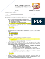 Finals Tax 2 - Answer Key