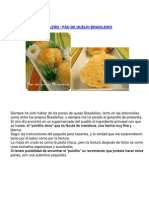 Pan de Queso Brasileño