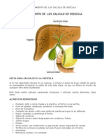 Calculos Biliares - Alimentos Aconsejados