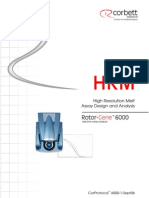 High Resolution Melt Assay Design and Analysis: Corprotocol 6000-1-Sept06