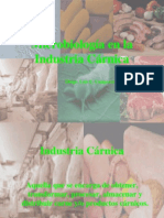 Microbiologia en La Industria Carnica