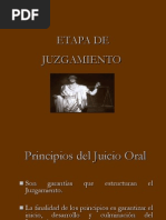 Etapa de Juzgamiento