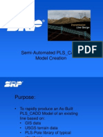 Semi-Automated PLS-CADD Model Creation Techniques