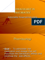 Pharmacology in Psychiatry