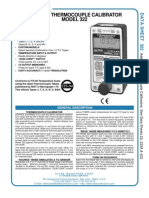 Altek 322 Thermocouple Calibrator