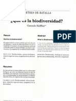 A - Qué Es La Biodiversida - Halffter 1994