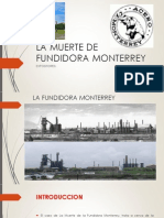 La Muerte de Fundidora Monterrey