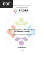 Fadep Lineamientos Politica Publica de Familia en Guatemala