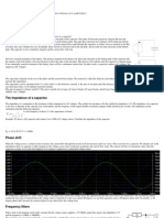 Capacitors: The Impedance of A Capacitor